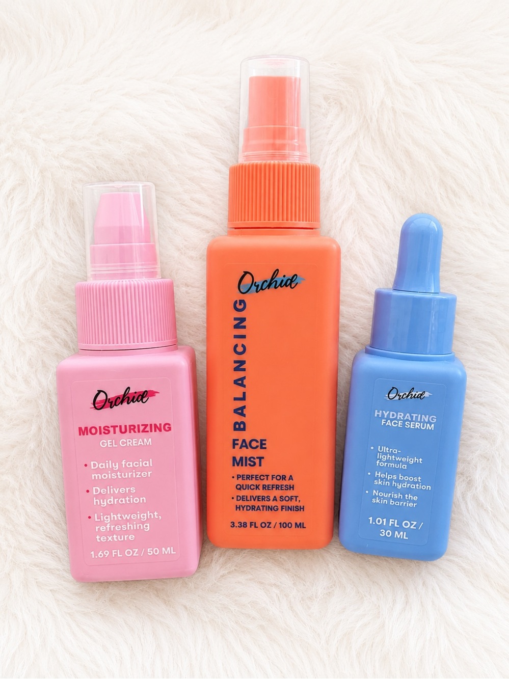 Viral Byoma-Inspired Orchid Skincare Set | Face Mist, Serum & Gel Cream | New